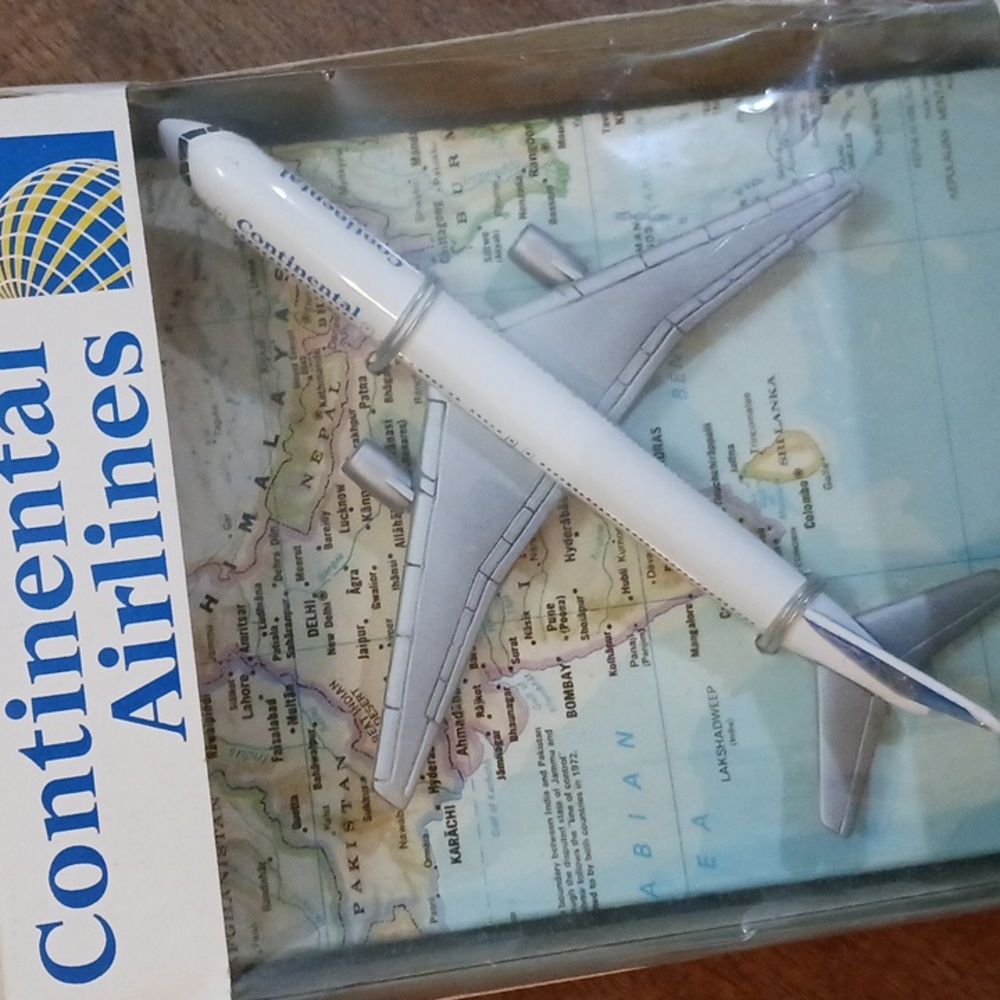 Vintage Die Cast Metal Airplane